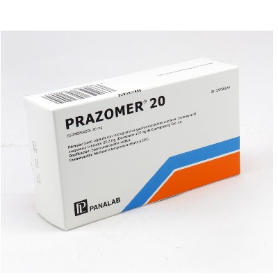PRAZOMER 20 MG 28 CAPSULAS