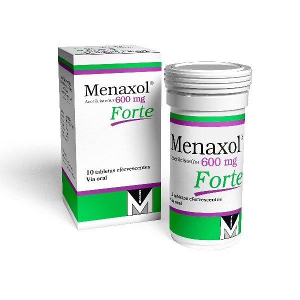 MENAXOL FORTE 600MG 10 TABLETAS EFERVECENTES