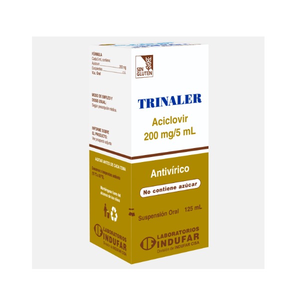 TRINALER 200MG SUSPENSION 125ML