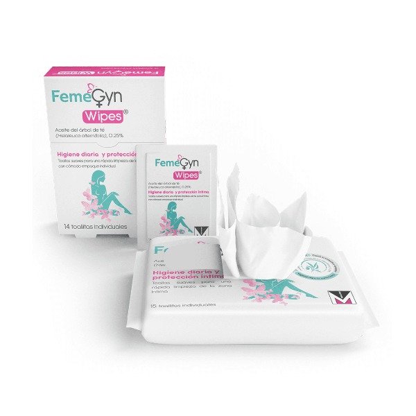 FEMEGYN WIPES 14 TOALLITAS INDIVIDUALES