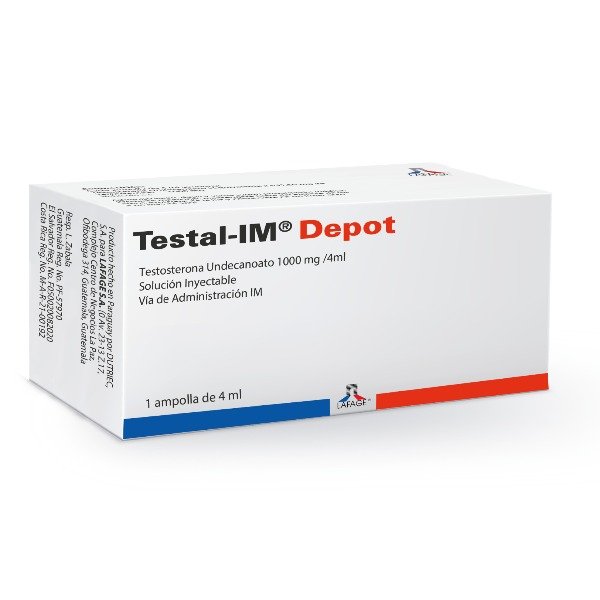 TESTAL IM DEPOT 1 AMPOLLA 4ML