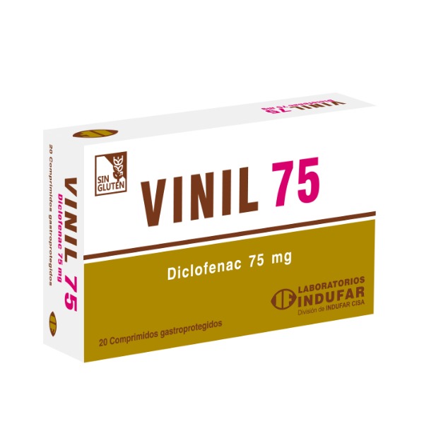 VINIL 75MG 20 COMPRIMIDOS C/U (CADA UNIDAD)