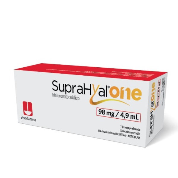 SUPRAHYAL ONE 98MG 4.9ML 1 JERINGA PRELLENADA*(AC)