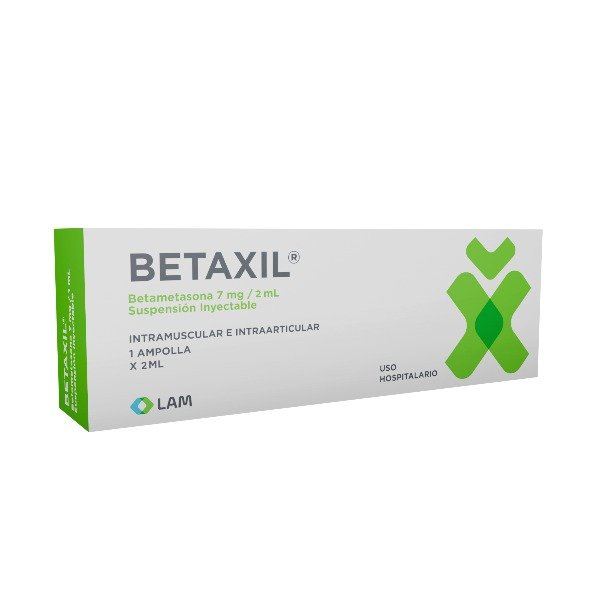 BETAXIL 7MG/1ML 1 AMPOLLA 2ML