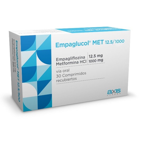 EMPAGLUCOL MET 12.5/1000MG 30 COMPRIMIDOS