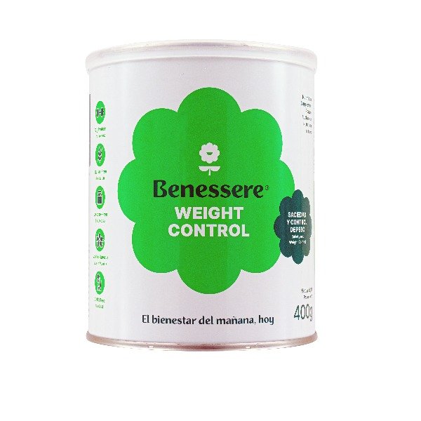 BENESSERE WEIGHT CONTROL S/VAINILLA SUPLEMENTO NUTRICIONAL 400G