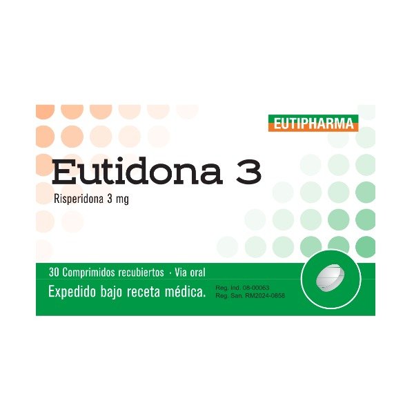 EUTIDONA 3MG 30 COMPRIMIDOS